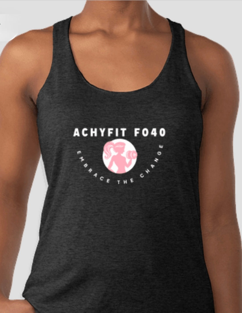 Snap, Crackle, Squat Racerback Tank