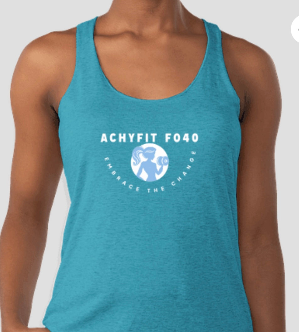 Lift Heavy, Age Slowly Racerback Tank