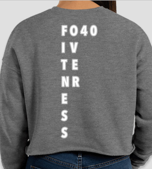 FO40 FITNESS Cropped Sweatshirt
