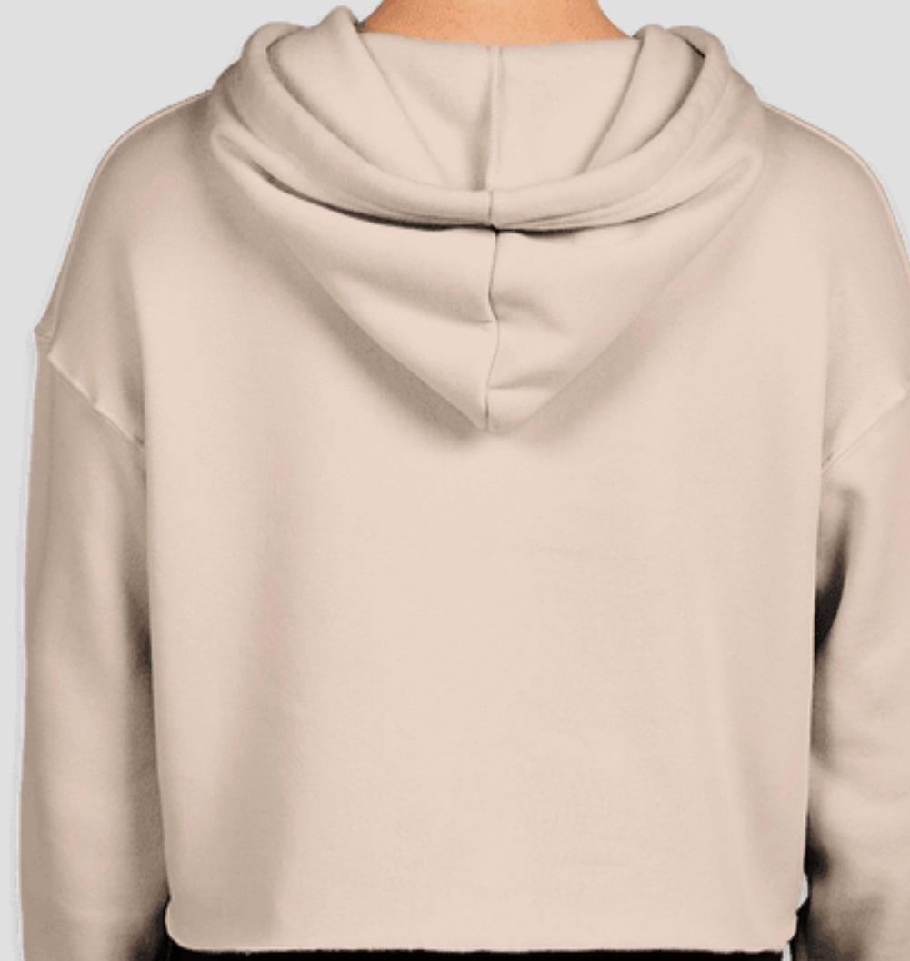 Snap, Crackle, Squat Cropped Hoodie